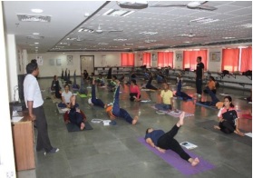 Yoga Workshop Jointly organized by the Department of Anatomy and Yoga Committee AIIMS, Raipur on 25th & 26th March 2017